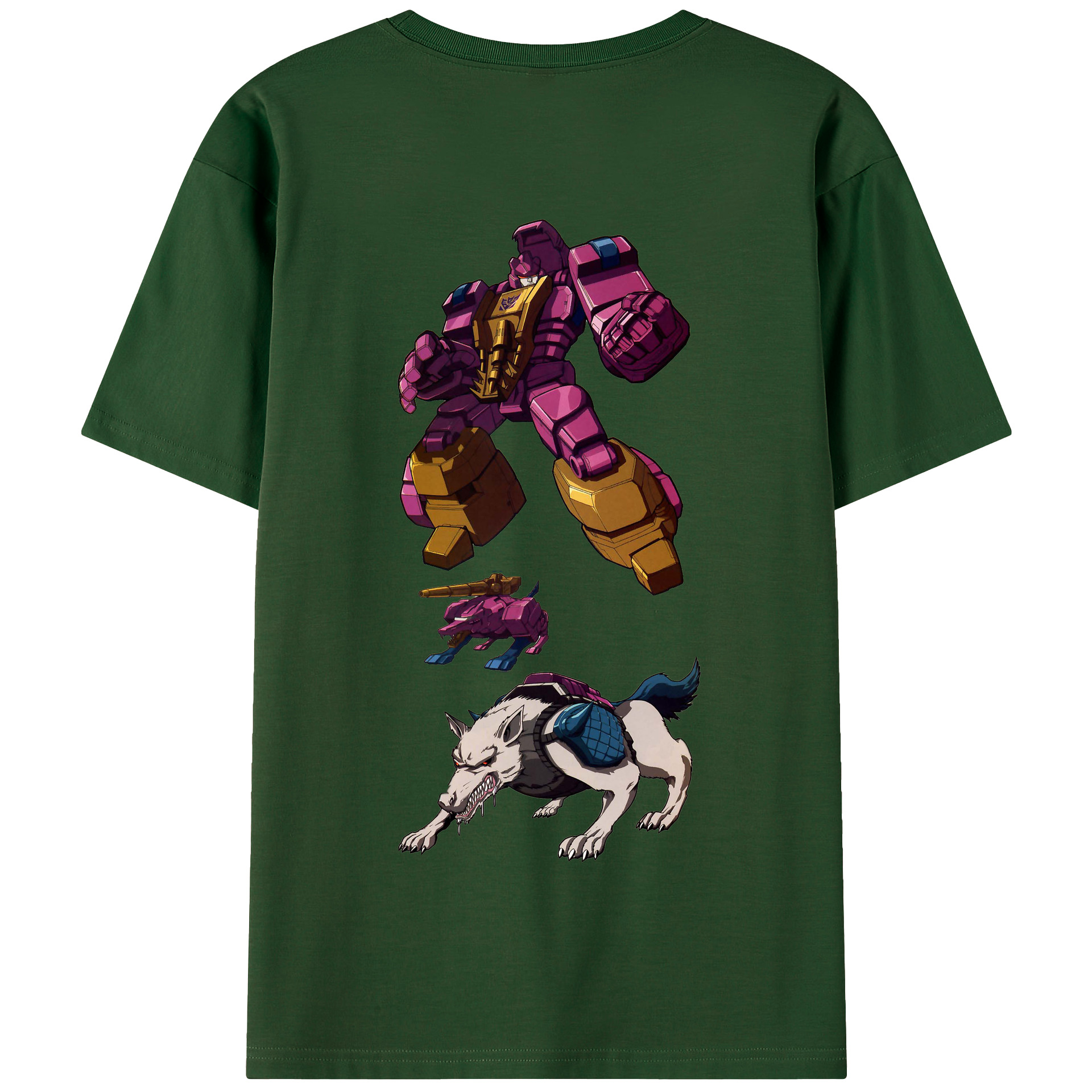 （画像用）  綿100％半袖Tシャツ（背面プリント）